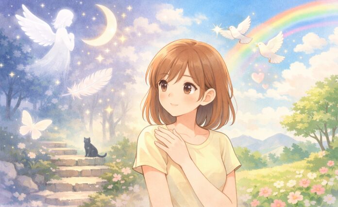 左側に気配を感じる時のスピリチュアルな意味