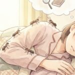 蟻が体を這う夢を見る意味
