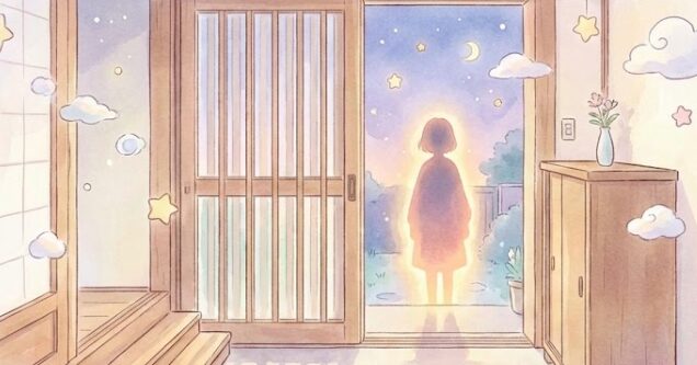 玄関の訪問者の夢