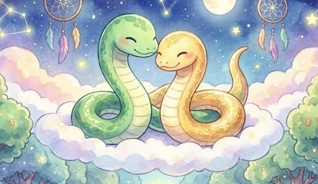 蛇2匹の夢を見る意味