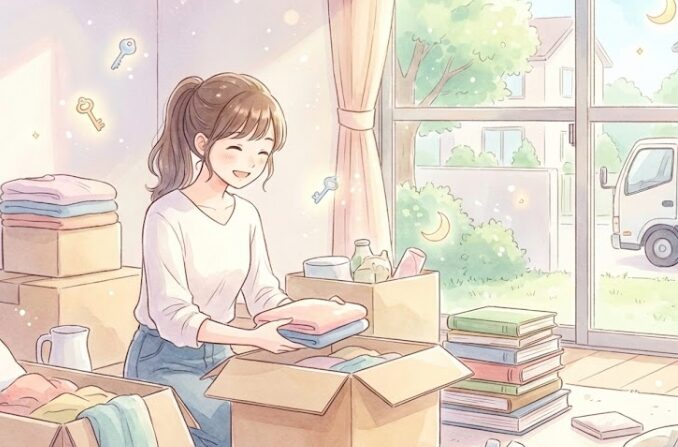 引っ越しと片付けの夢