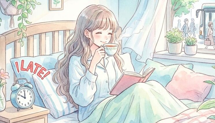 遅刻しそうなのにのんびりな夢を見る意味